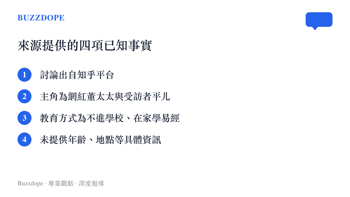 知乎討論中關於網紅董太太採訪平兒在家學易經奇門遁甲的已知事實整理