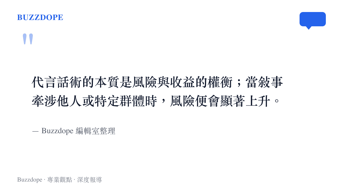 關於明星代言話術風險與收益權衡的分析引言圖卡