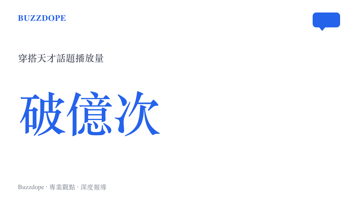 抖音穿搭天才依舊穩定發揮話題標籤的總播放量突破一億次