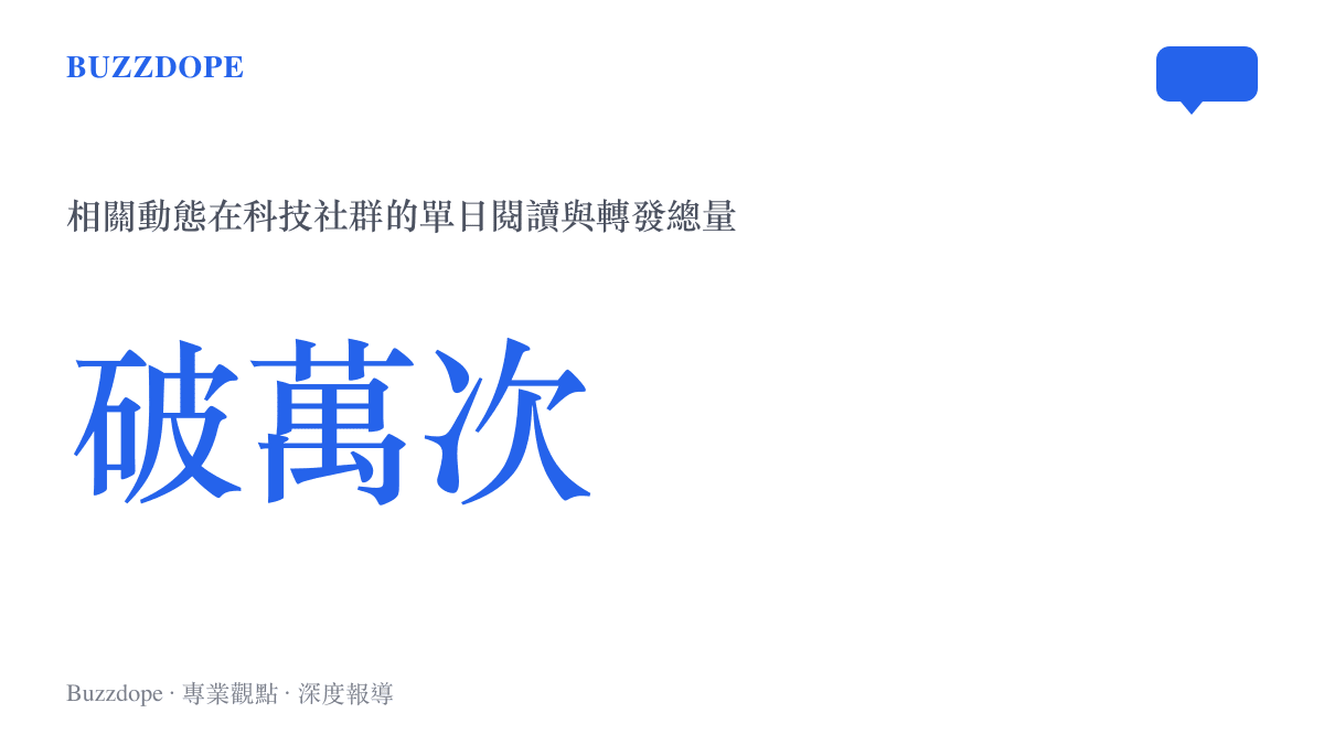 統計圖卡呈現竹知了事件在科技社羣平臺上單日累計超過破萬次的閱讀與轉發量