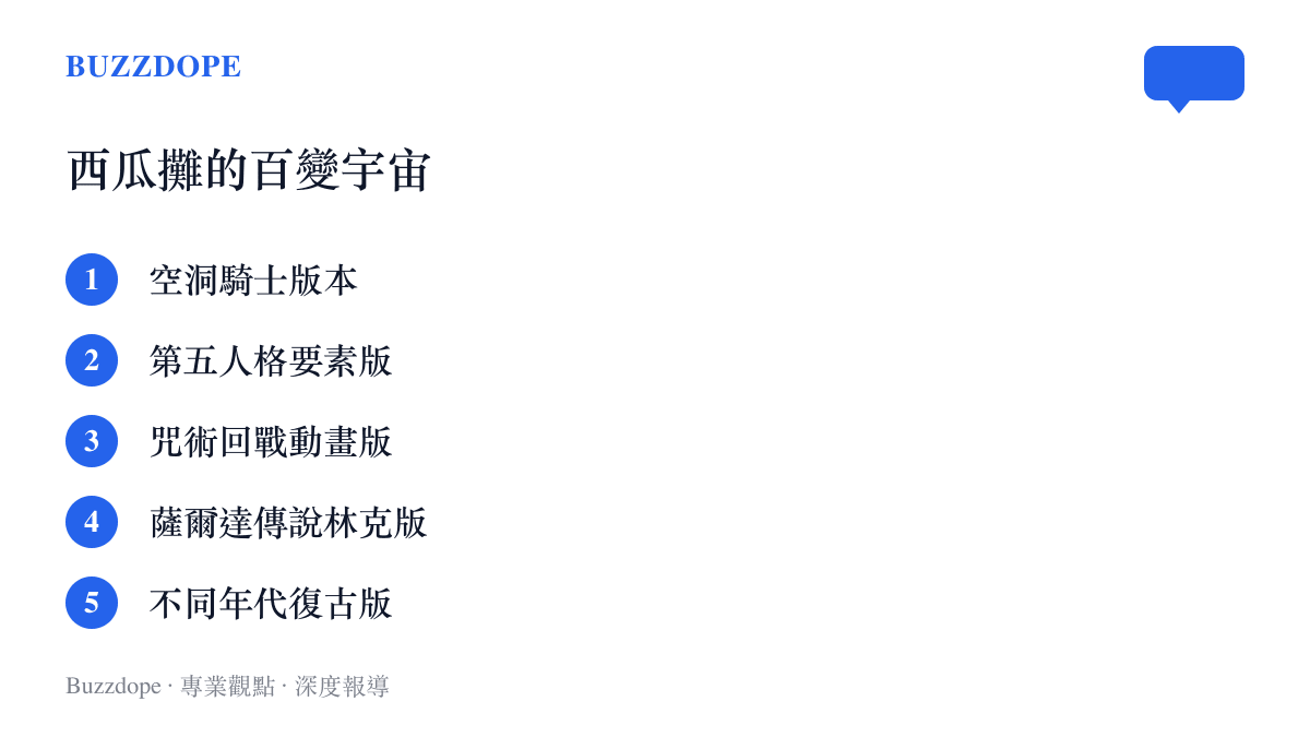 清單列出華強買瓜迷因在B站的多種改編版本，包含空洞騎士、第五人格與咒術回戰等不同作品要素