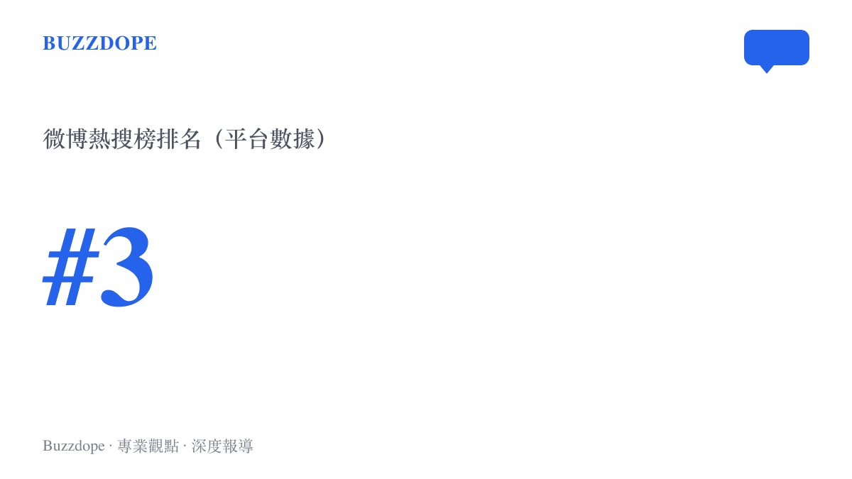 統計圖卡呈現「全國多地迎來豐收季」話題登上微博熱搜第三位的排名位置