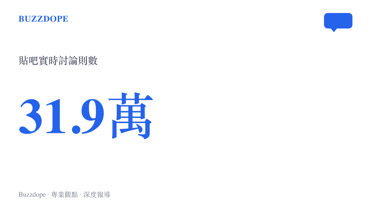 統計圖卡呈現王扁遭鎚擊的詞條在百度貼吧累積超過三十一萬九千則實時討論，並列於熱議榜第十七名