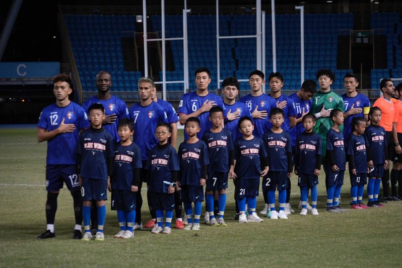 中華男足隊。足協提供