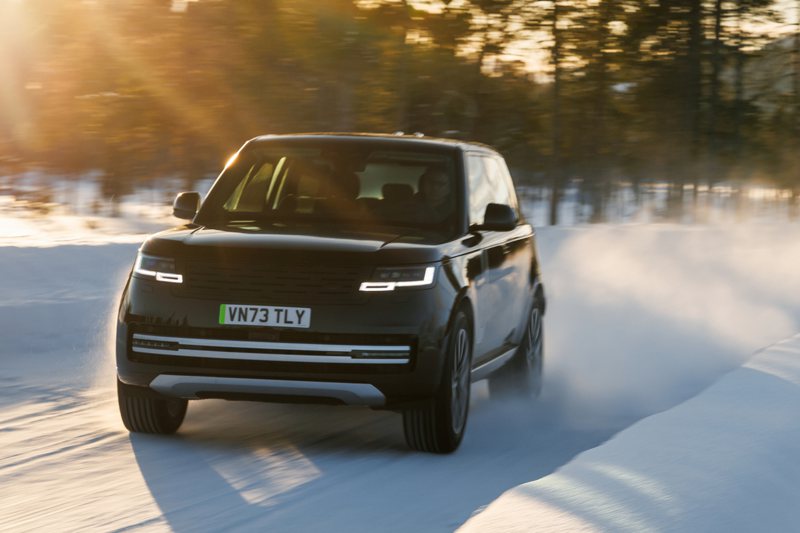 全新Range Rover Electric原型車目前正進行全球測試。 圖／JLR Taiwan提供
