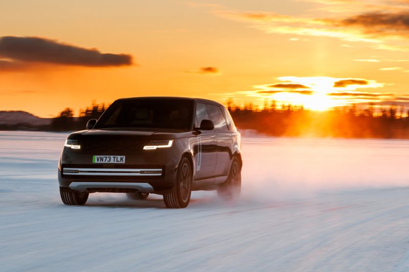 全新Range Rover Electric原型車目前正進行全球測試。 圖／JLR Taiwan提供