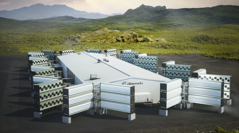 瑞士公司Climeworks位於冰島的吸碳廠「長毛象」。（圖取自Climeworks網頁climeworks.com）