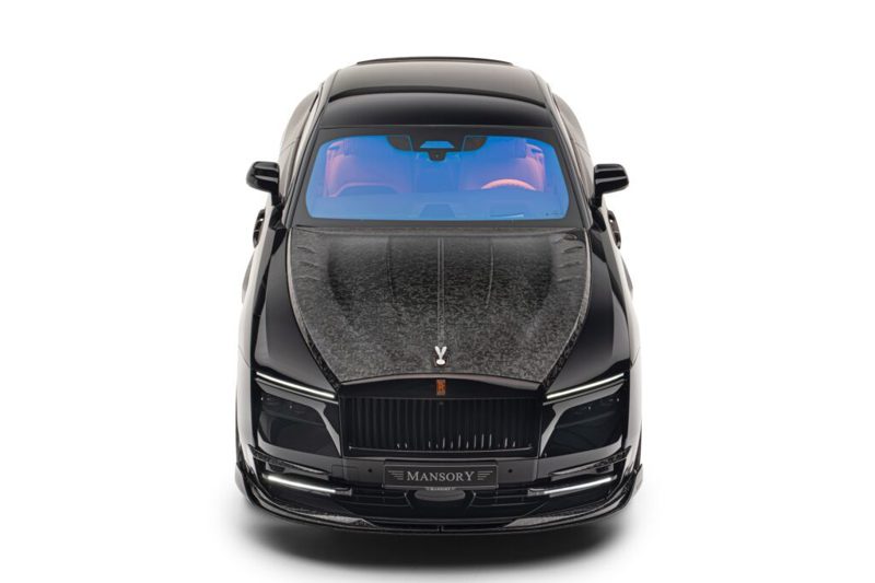 Mansory大改Rolls-Royce Spectre！豪奢電動車的不低調闇黑風格