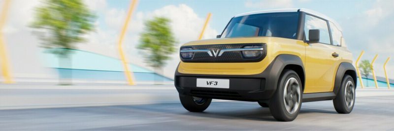 VinFast將推出迷你電動休旅車VF 3 只需30萬元還可月租電池