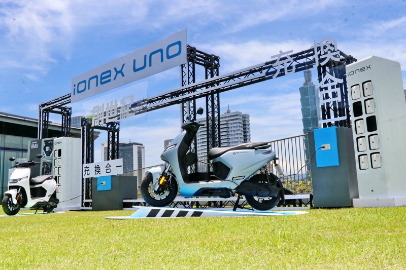 KYMCO宣布啟動Ionex Uno創世紀時代，推出首波Uno創世紀車款為全新的S Techno。 記者陳威任／攝影
