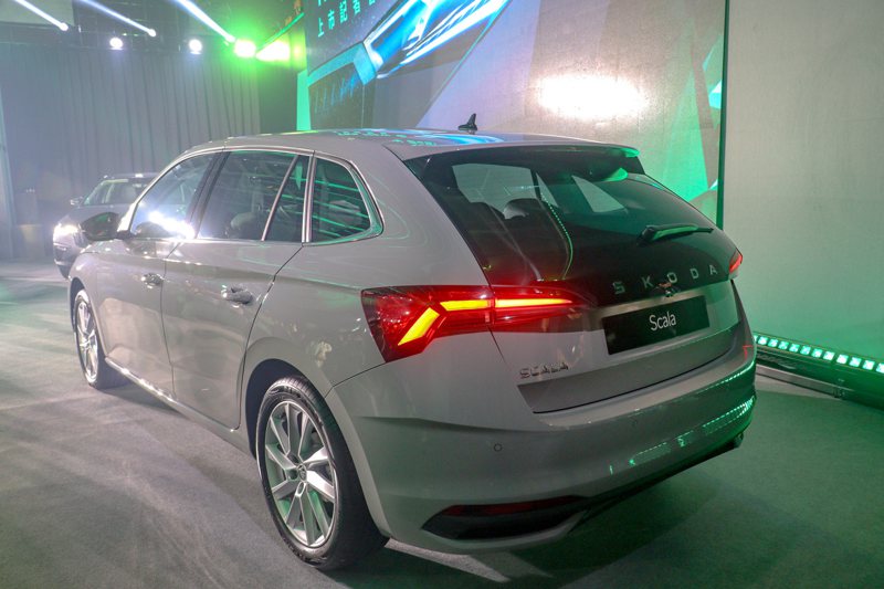 小改款Škoda Scala售價100.8萬元起正式在台上市。 記者黃俐嘉／攝影