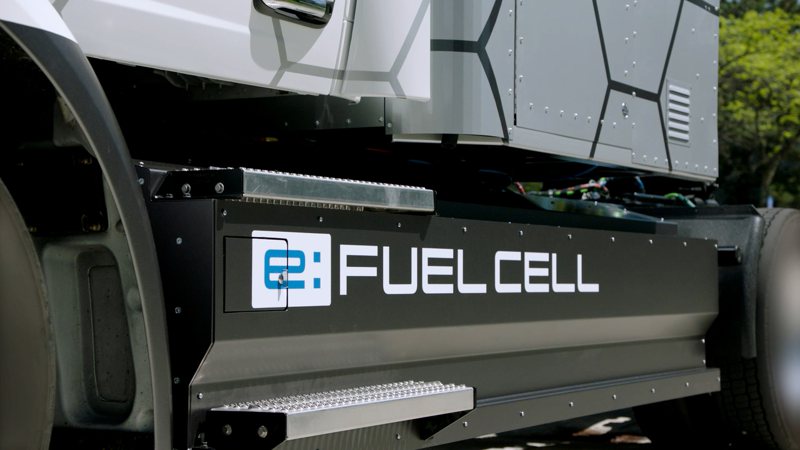 Honda Class 8 Hydrogen Fuel Cell Truck Concept。 摘自Honda