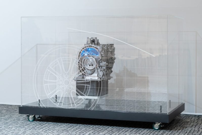 Mazda的轉子增程發電動力系統。 圖／Toyota