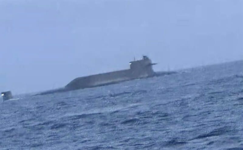 共軍核潛艦現蹤台海 專家推測故障上浮、恫嚇機率不大