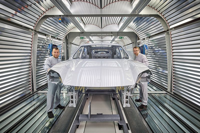 保時捷Macan的生產過程在萊比錫工廠已實現碳中和目標。 圖／Porsche提供