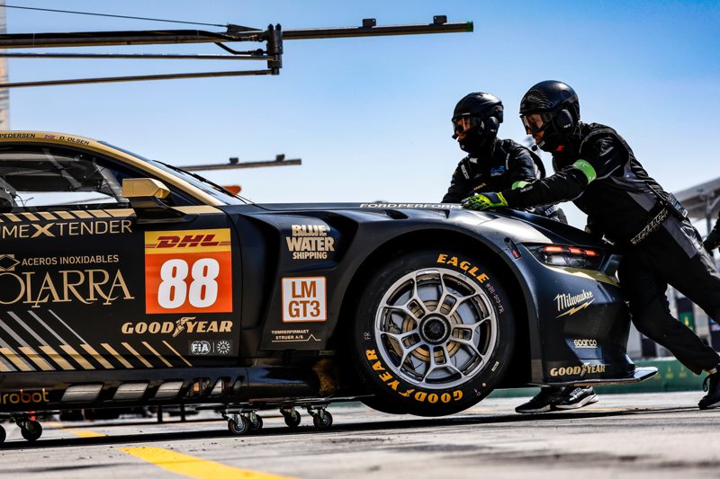 固特異為2024 FIA世界耐力錦標賽（WEC）全新LMGT3組唯一輪胎贊助商，透過創新科技提供車隊強大支援。 圖/台灣固特異提供
