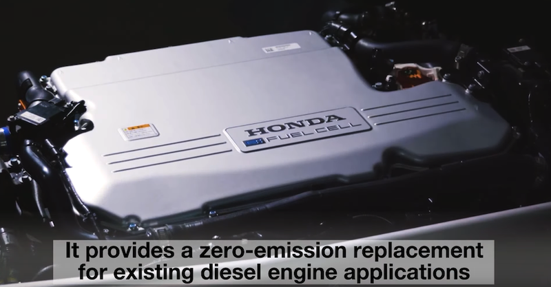 影／壯大氫燃料業務！Honda展示Class 8等級氫燃料電池概念卡車