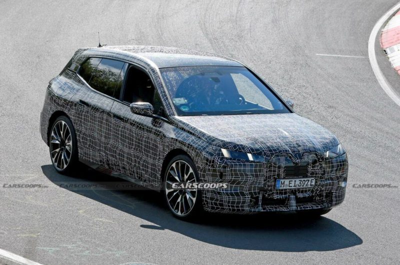 小改款BMW iX測試捕獲 除了外觀變動還有動力升級！