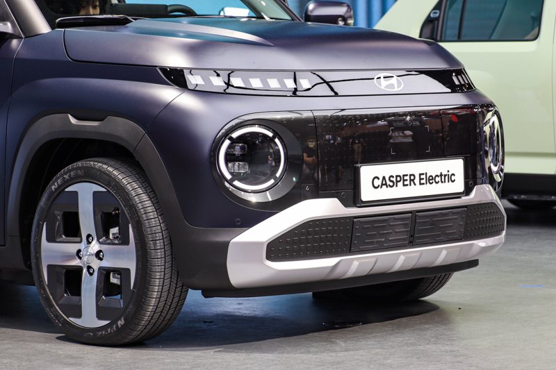 全新Hyundai Casper Electric在2024釜山移動展上正式發表。 記者黃俐嘉／攝影