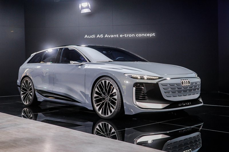 Audi Taiwan曾在今年五月帶來A6 Avant e-tron Concept。 記者黃俐嘉／攝影