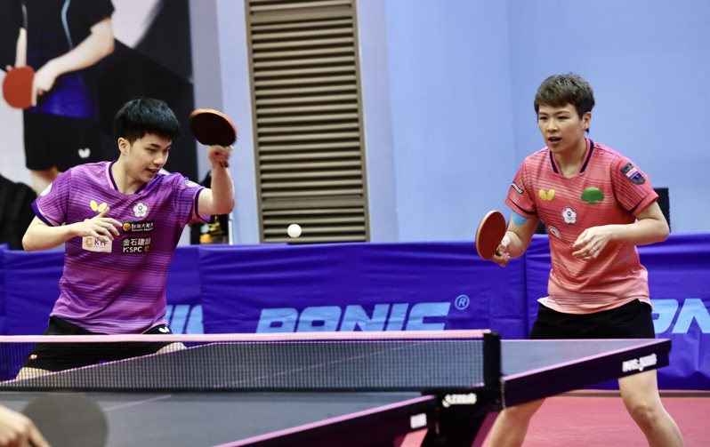 桌球／林昀儒陳思羽WTT曼谷球星挑戰賽 晉混雙8強為奧運熱身