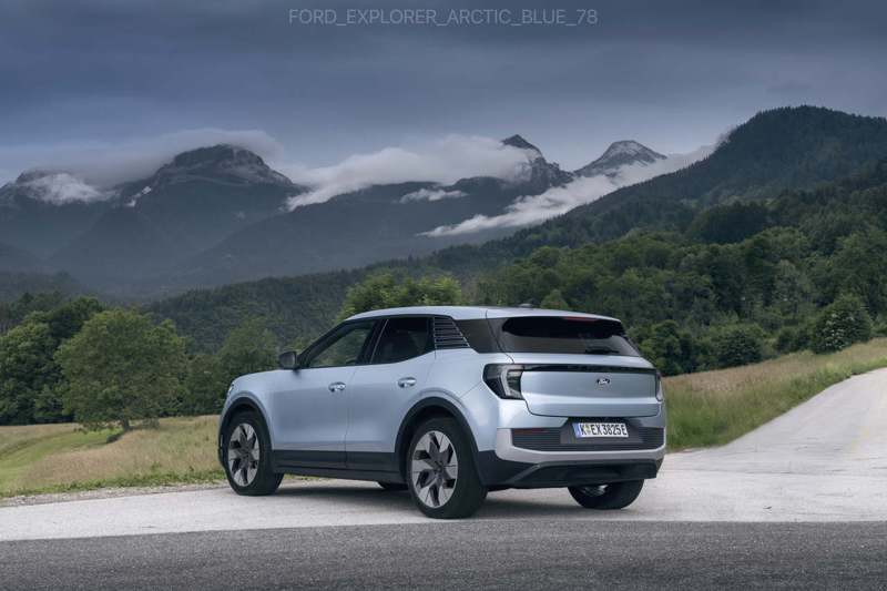 Ford All-Electric Explorer。 摘自Ford