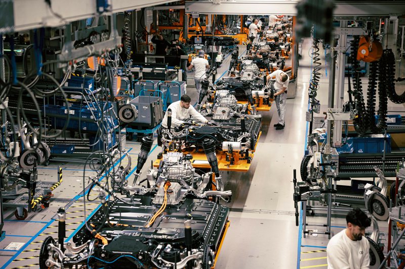 Audi Q8 e-tron、Q8 Sportback e-tron是在品牌位於比利時的布魯塞爾工廠製造。 摘自Audi