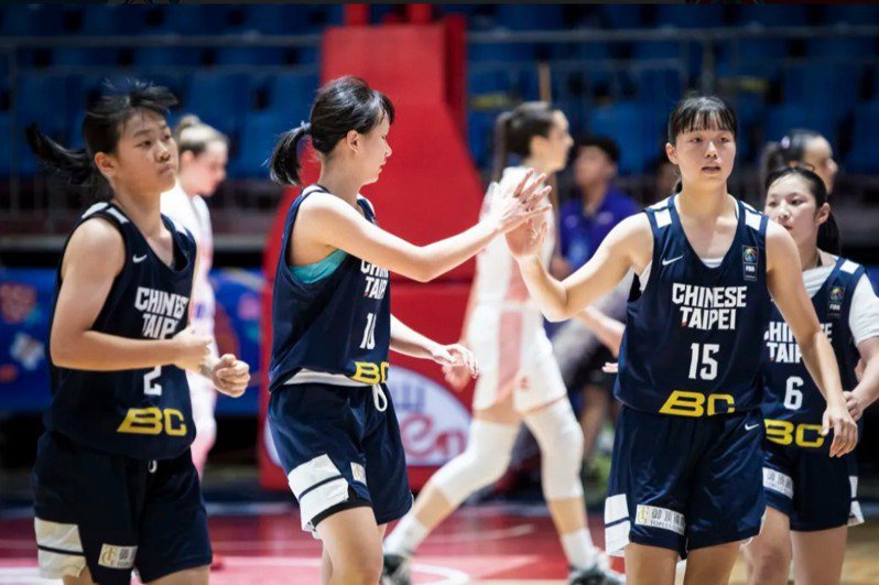 U17世界盃中華女籃第10坐收。FIBA官網