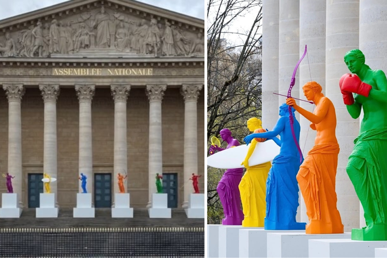 巴黎奧運／維納斯也瘋運動！當代藝術家以《斷臂維納斯》設計出展現運動平權的6座藝術裝置