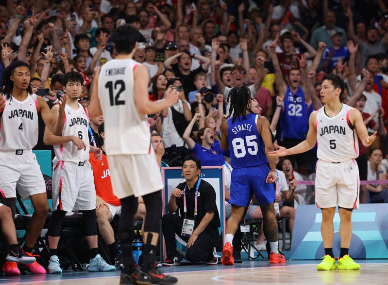 奧運籃球／讚法國無愧世界強權 渡邊雄太：為日本隊奮戰表現感到自豪