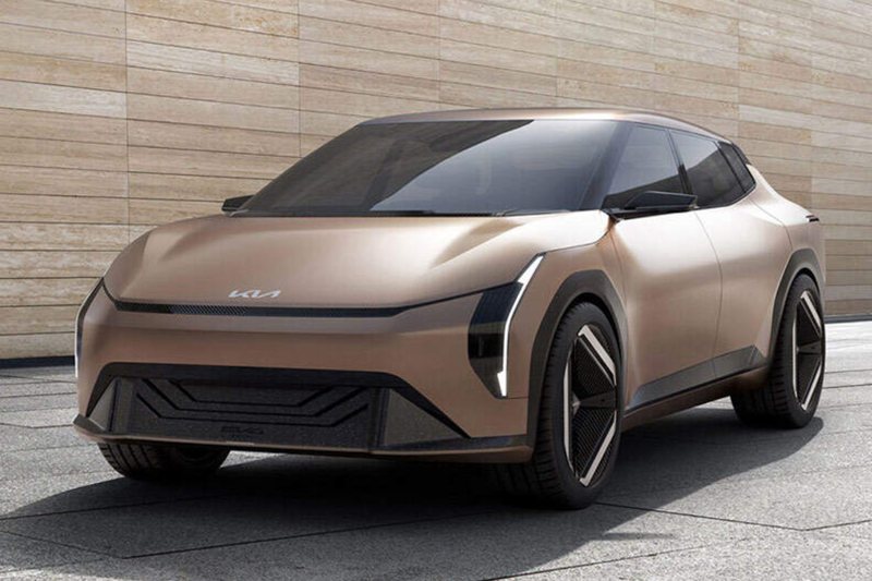 Kia Concept EV4。 摘自Kia