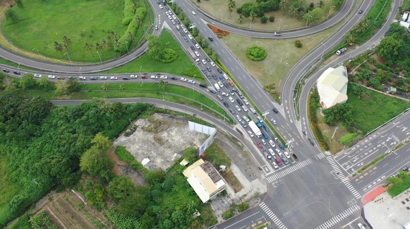 新營交流道北上出口增設高架匝道，今獲高公局審查通過，預估總工程經費約6.48億元。圖／台南市政府交通局提供