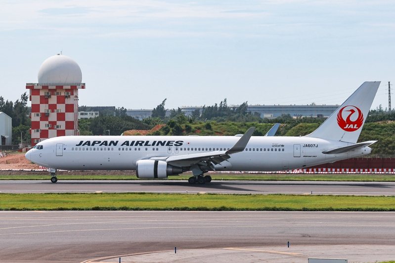 日本航空取消明天台北往返東京8航班。本報資料照