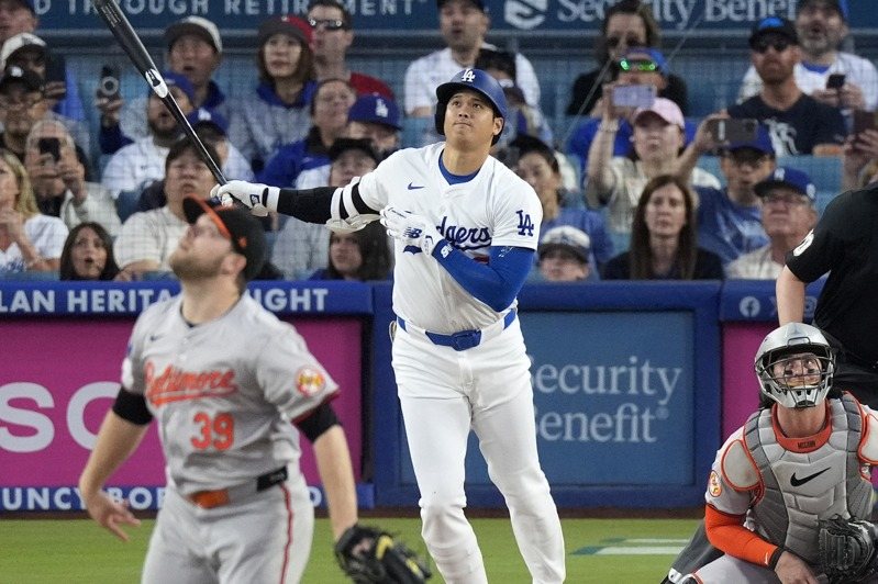 MLB／大谷愛犬相伴火力全開 1轟2盜邁向史上首次50-50