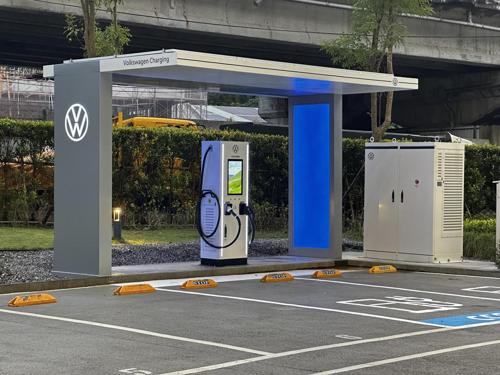 為ID.4、ID.5充電布局做好全面準備！Volkswagen第2座極速充電站於汐止正式啟用