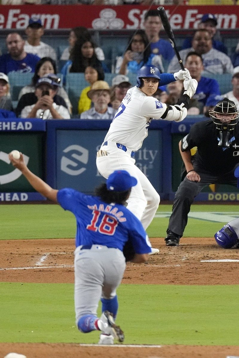 MLB／4日將同場大谷繳白卷 小熊今永勝投、鈴木3安