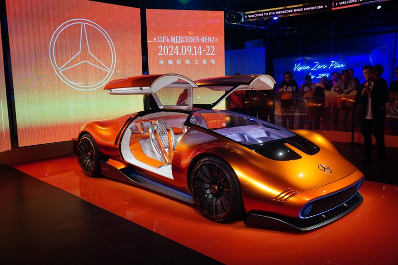 Mercedes-Benz Vision One-Eleven。 記者趙駿宏／攝影