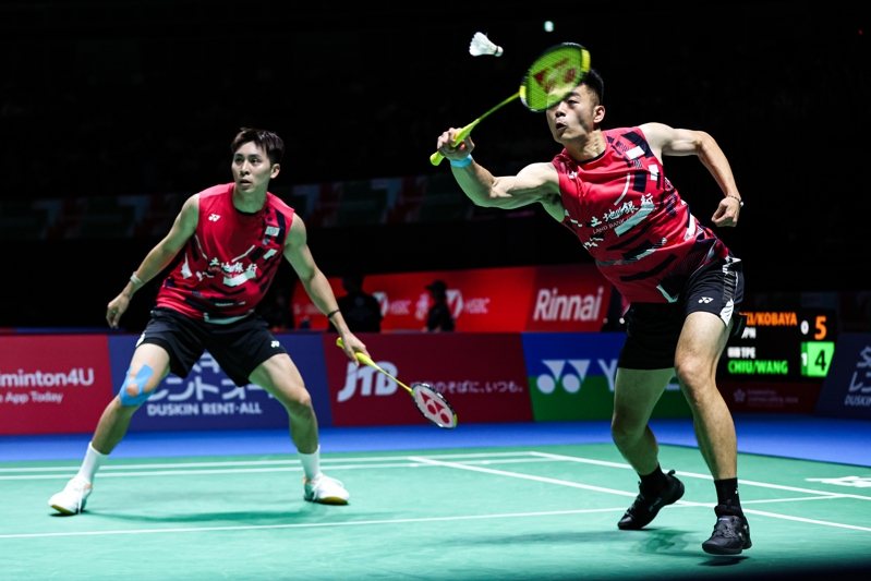 邱相榤（右）和王齊麟。圖／Badminton Photo提供（資料照）