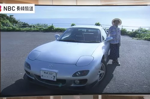 影／告別25年的愛車！79歲日本阿嬤與Mazda RX-7的動人故事