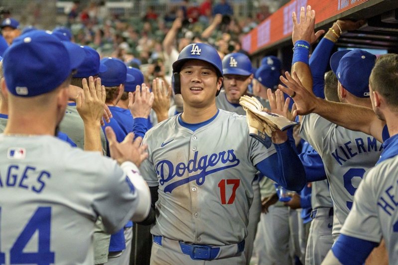 MLB／道奇4安灌9分電爆勇士 大谷翔平球棒涼涼的也有2打點