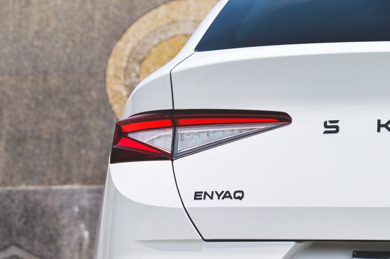 Škoda Enyaq Coupe RS。 記者黃俐嘉／攝影