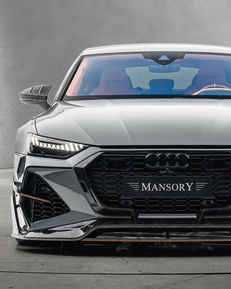 Mansory操刀改裝Audi RS7　馬力比Lamborghini Revuelto還猛！