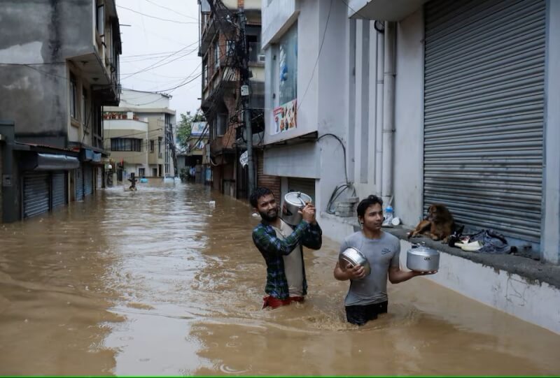 尼泊爾暴雨成災 全國至少59死44失蹤