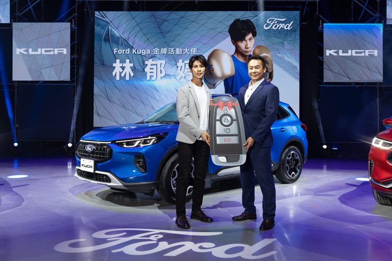 福特六和發表歐洲超能智駕跑旅The All-New Ford Kuga，拳擊國手林郁婷也以全台首位The All-New Ford Kuga金牌體驗員身份現身，呼應The All-New Ford Kuga持續突破自我、專注進化的產品形象。 圖／福特六和提供