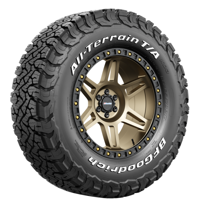 BFGoodrich ALL-TERRAIN T_A® KO3。 圖／台灣米其林提供