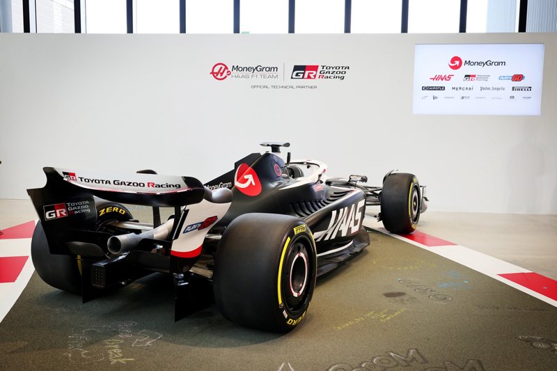 Haas F1車隊與Toyota GAZOO Racing成為技術合作夥伴。 圖／Toyota