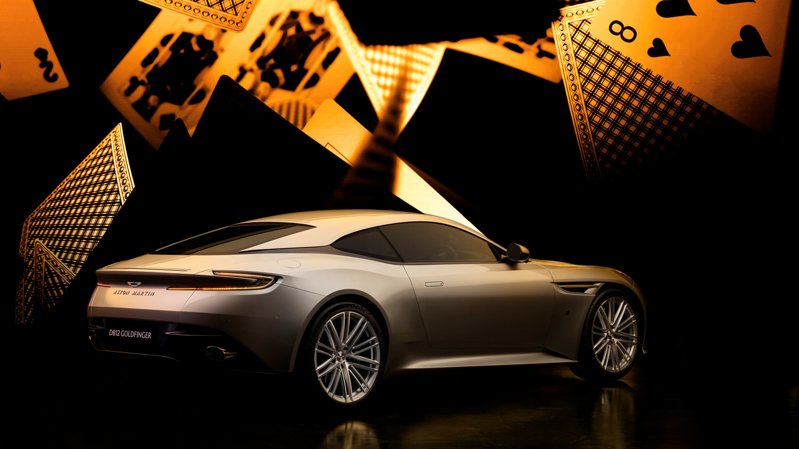 Aston Martin DB12 Goldfinger。 圖／Aston Martin