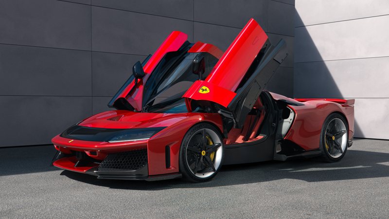 Ferrari F80。 圖／Ferrari