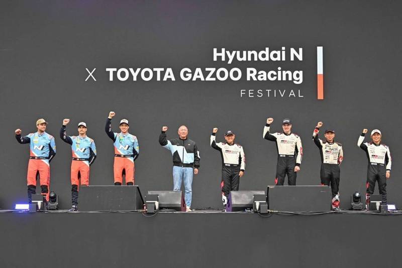 現代汽車會長鄭義宣與豐田章男世紀大同框！Hyundai、Toyota賽道日活動圓滿落幕，RN24實車正式亮相