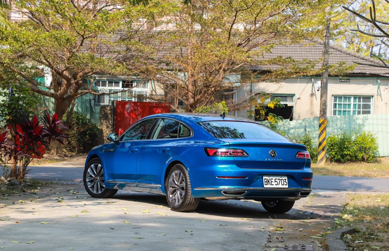 Volkswagen Arteon Fastback。 記者張振群／攝影